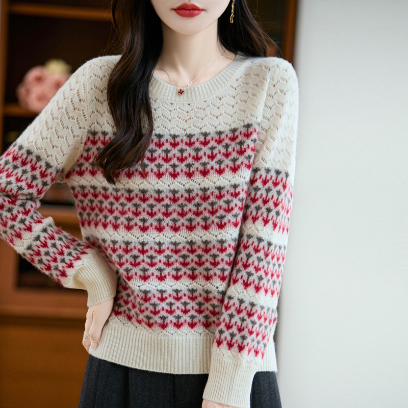 Fair Isle Sweater Pullover Spr - Vintage Fashion Faire 评论和价格