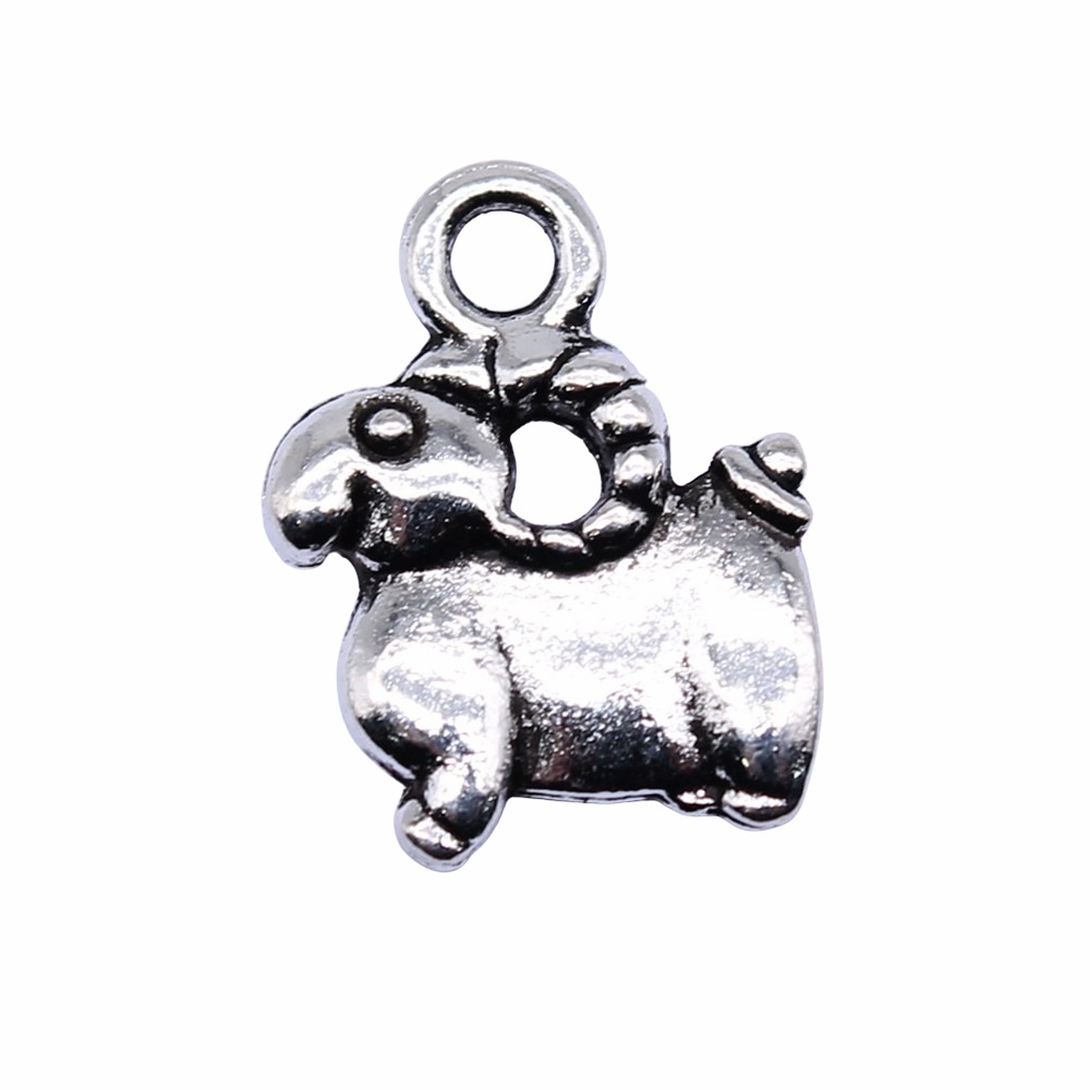 10pcs 11x14mm Antique Silver C - Vintage Fashion Nova 评论和价格