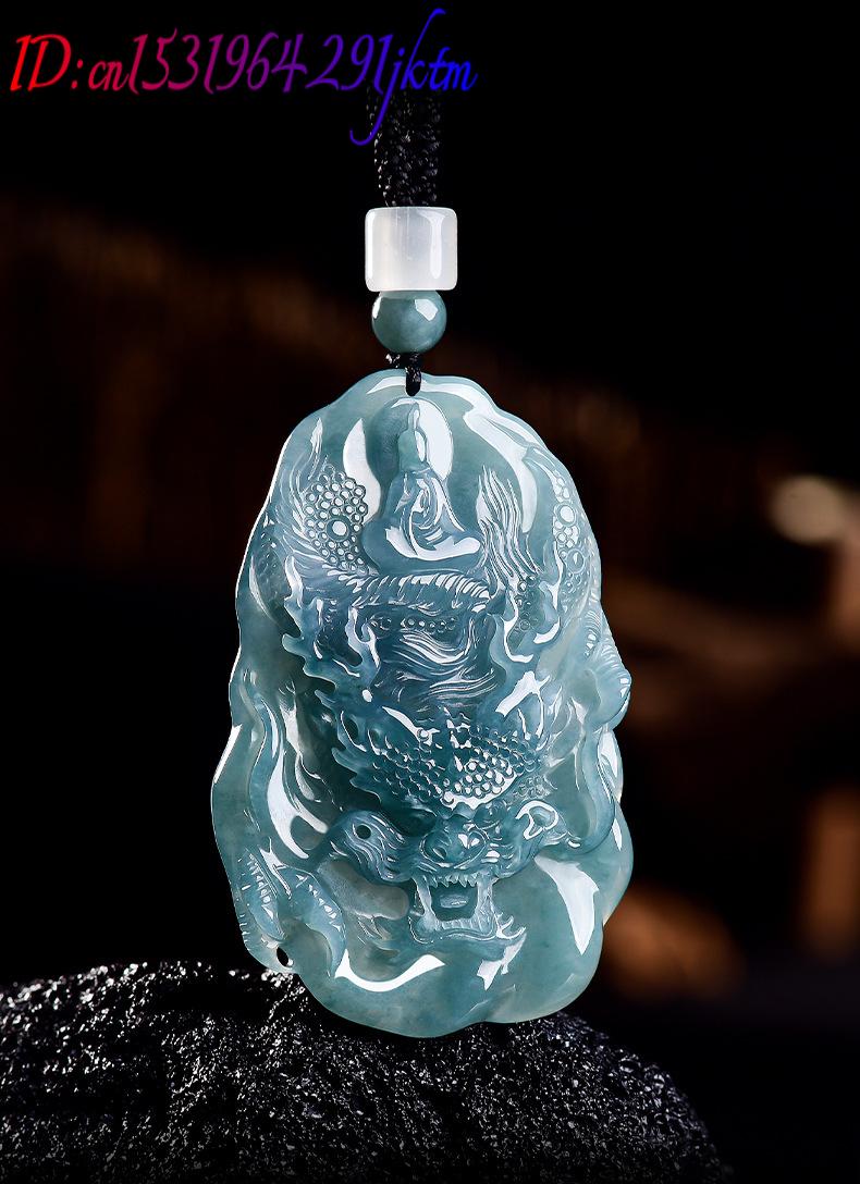 Natural Burmese Jadeite Dragon - Vintage Fashion Luxury 评论和价格