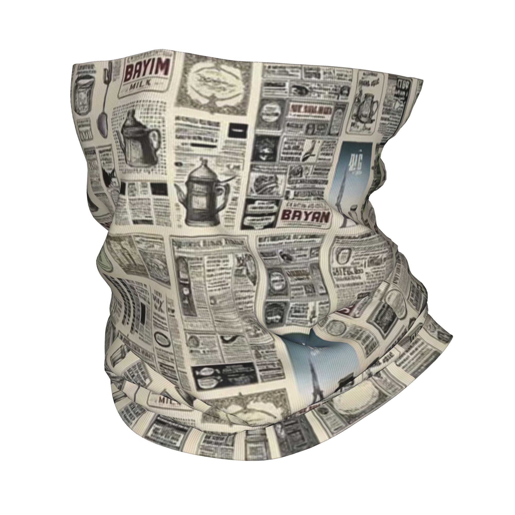 Vintage Newspaper Pattern Band - Vintage Fashion Newspaper 评论和价格