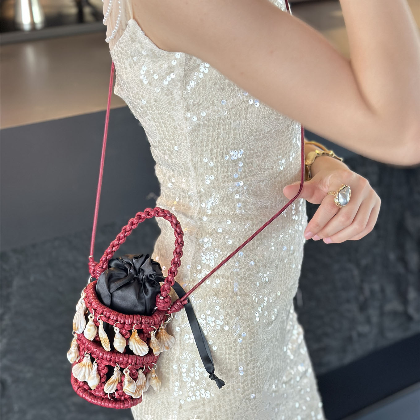 Spring Summer New Shell Tassel - French Vintage Fashion 评论和价格