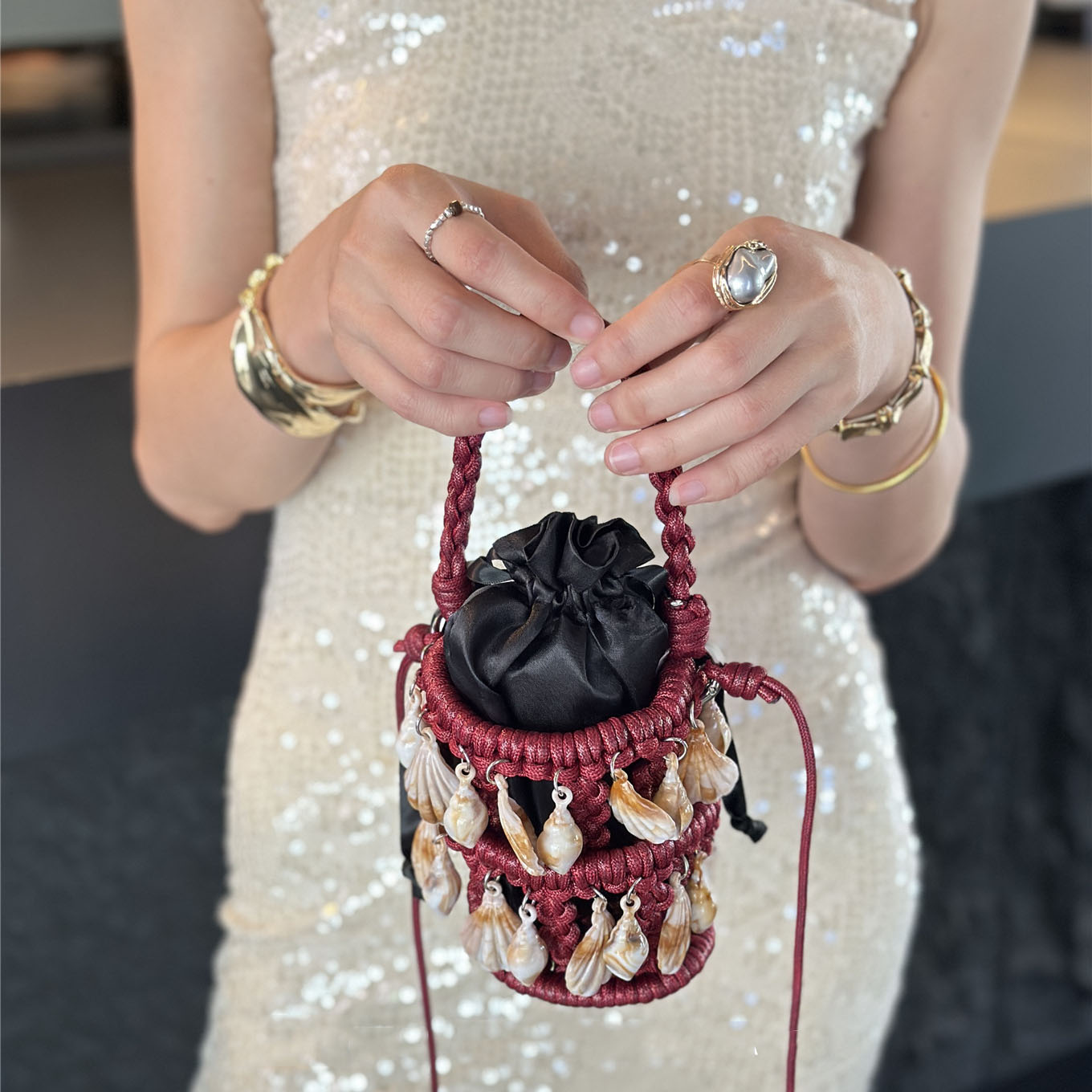 Spring Summer New Shell Tassel - French Vintage Fashion 评论和价格