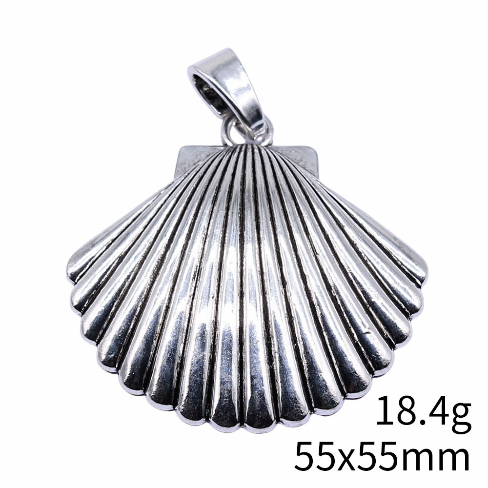 1pcs 55x55mm Antique Silver Co - Vintage Fashion Nova 评论和价格