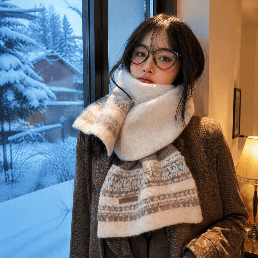 New Fair Isle Pattern Patchwor - Vintage Fashion Faire 评论和价格