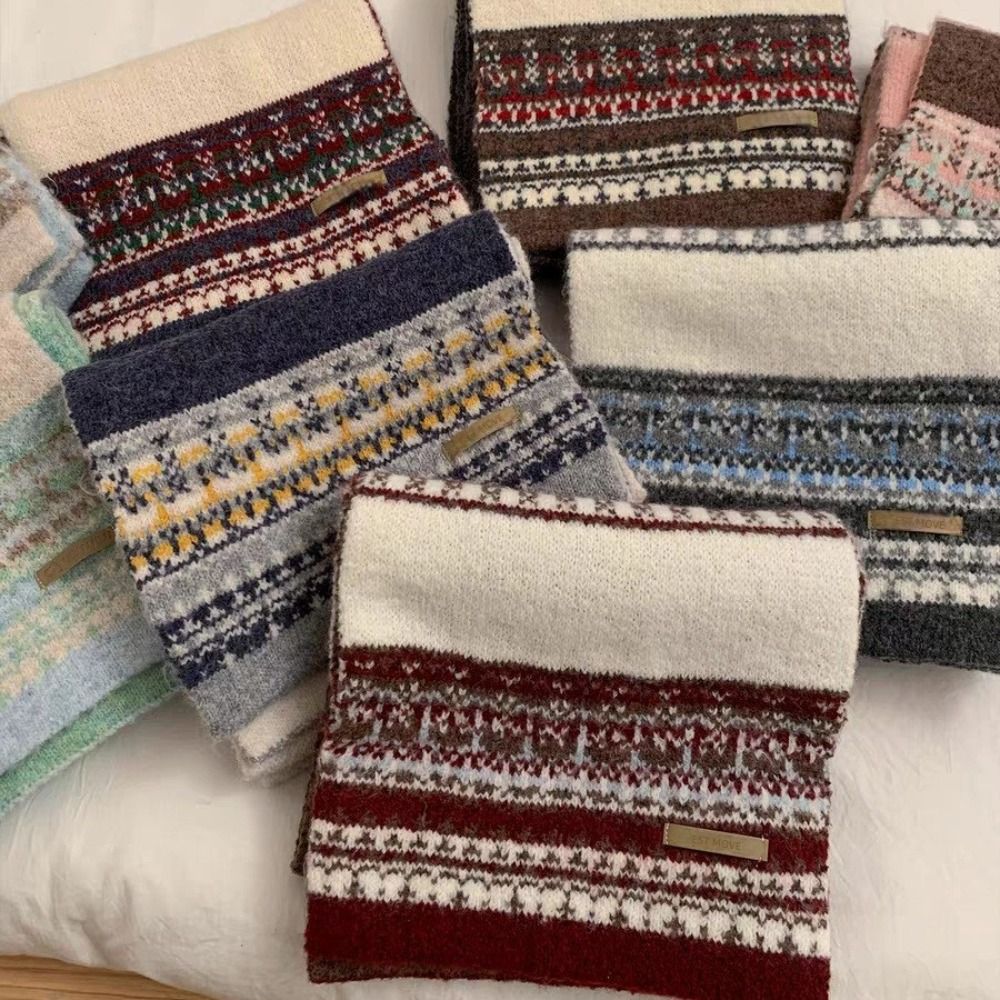 New Fair Isle Pattern Patchwor - Vintage Fashion Faire 评论和价格