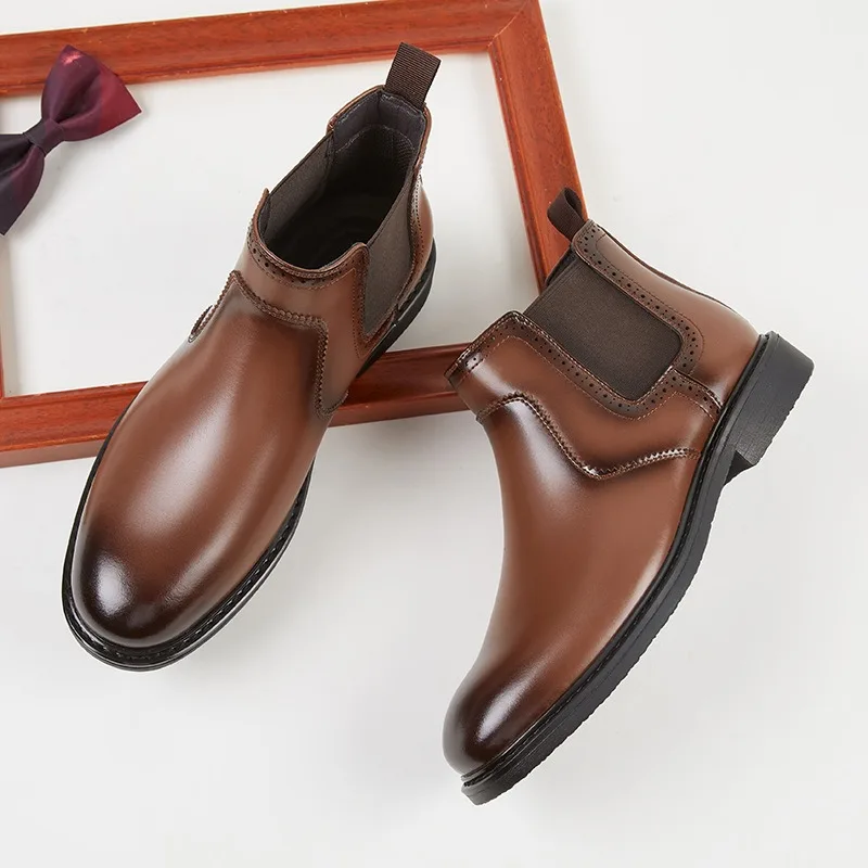Vintage Mens Leather Oxford Bo - Vintage Fashion Luxury 评论和价格