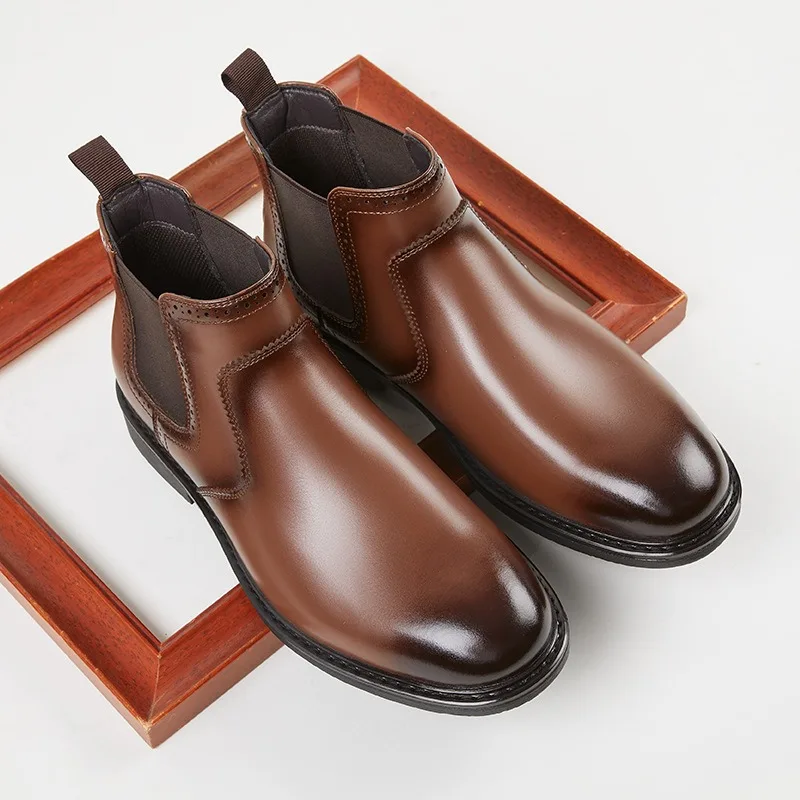 Vintage Mens Leather Oxford Bo - Vintage Fashion Luxury 评论和价格