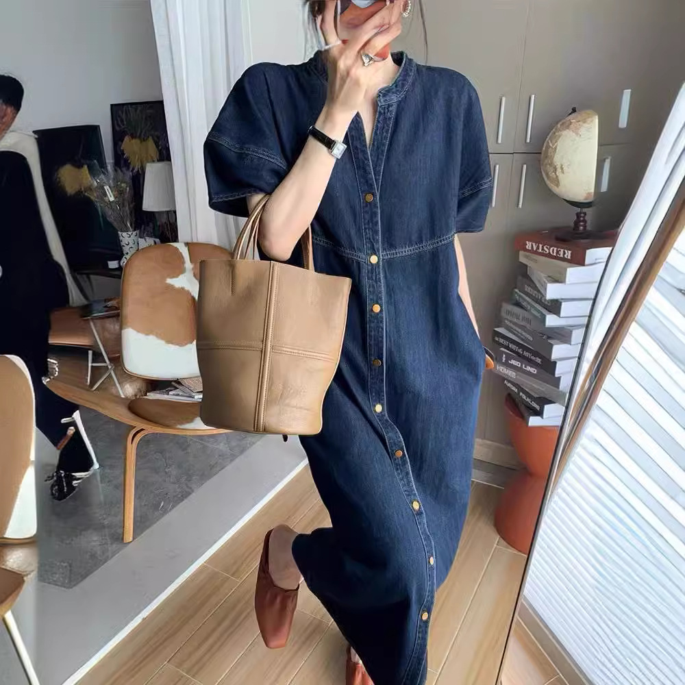 New French Vintage Loose Denim - French Vintage Fashion 评论和价格
