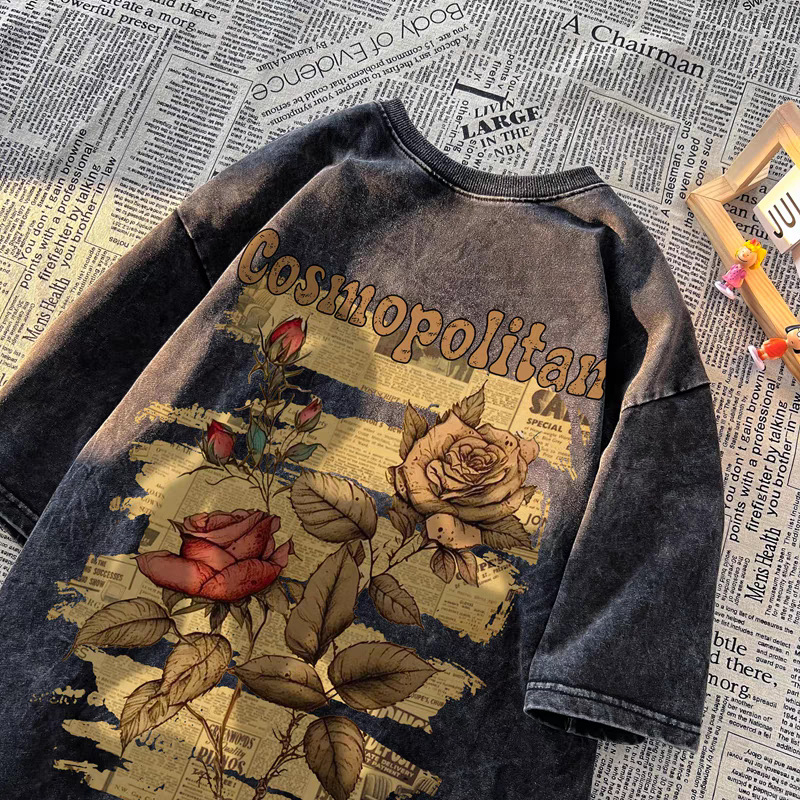 Vintage Washed Black Newspaper - Vintage Fashion Newspaper 评论和价格