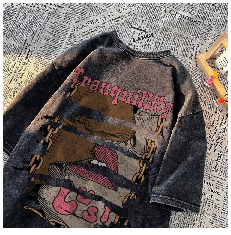 Vintage Washed Black Newspaper - Vintage Fashion Newspaper 评论和价格