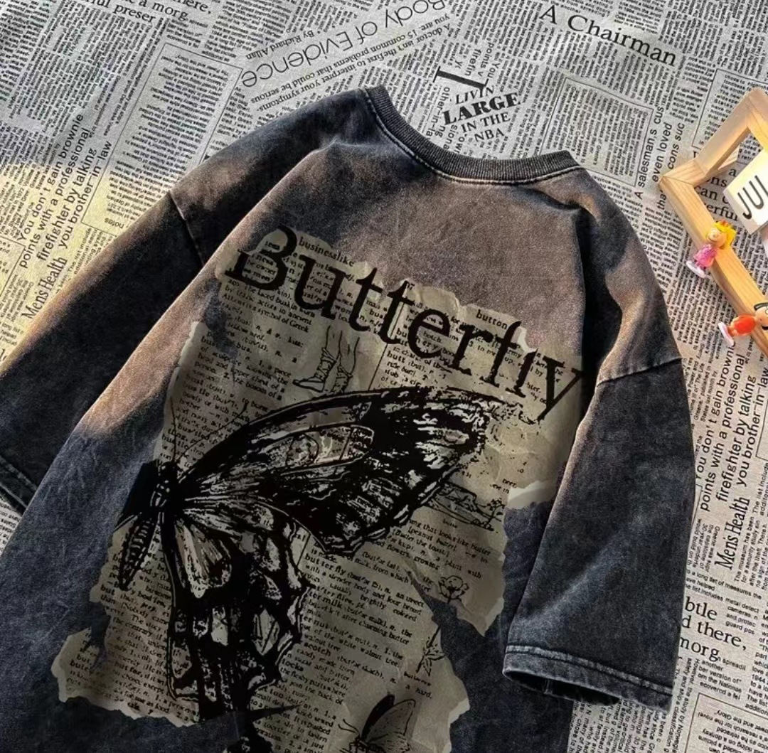 Vintage Washed Black Newspaper - Vintage Fashion Newspaper 评论和价格
