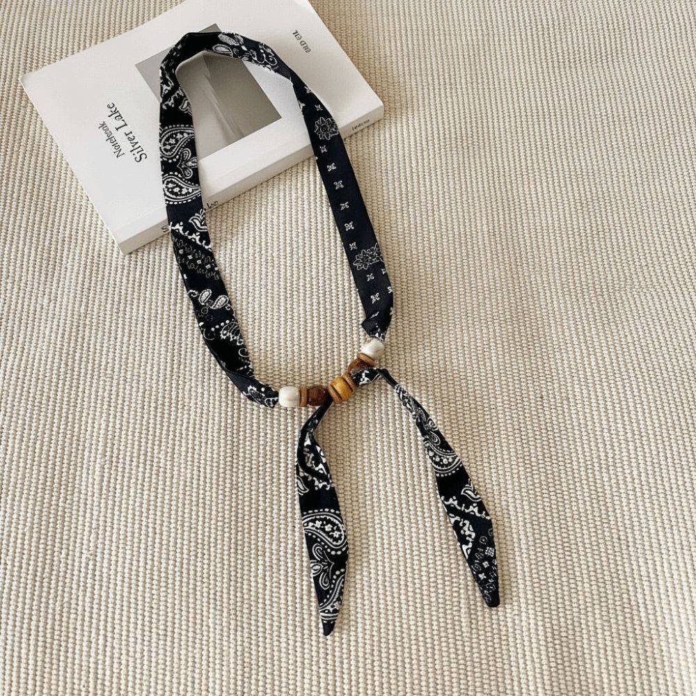 New Vintage Thin Polka Dot Nec - French Vintage Fashion 评论和价格