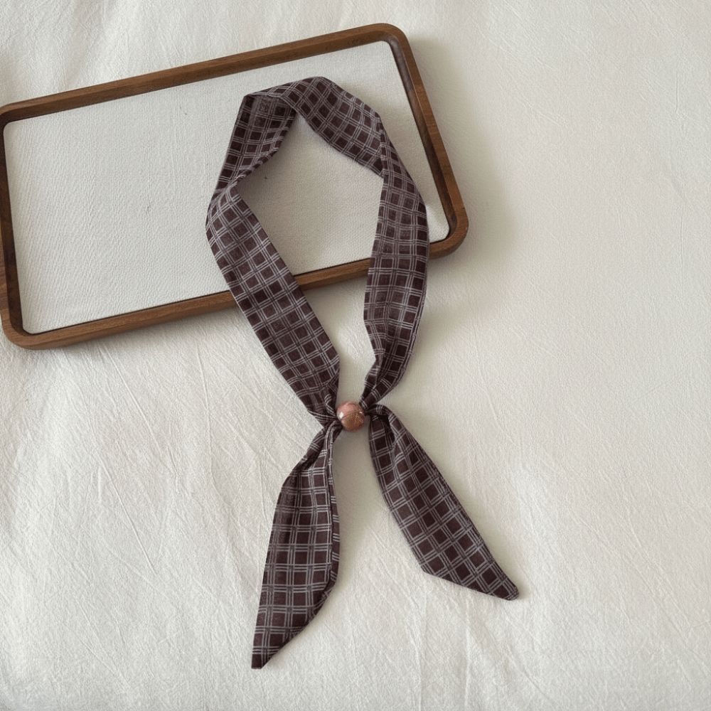 New Vintage Thin Polka Dot Nec - French Vintage Fashion 评论和价格