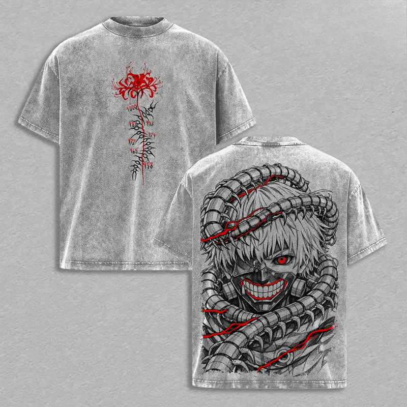 Manga Kaneki Ken Retro T Shirt - Vintage Fashion In Tokyo 评论和价格