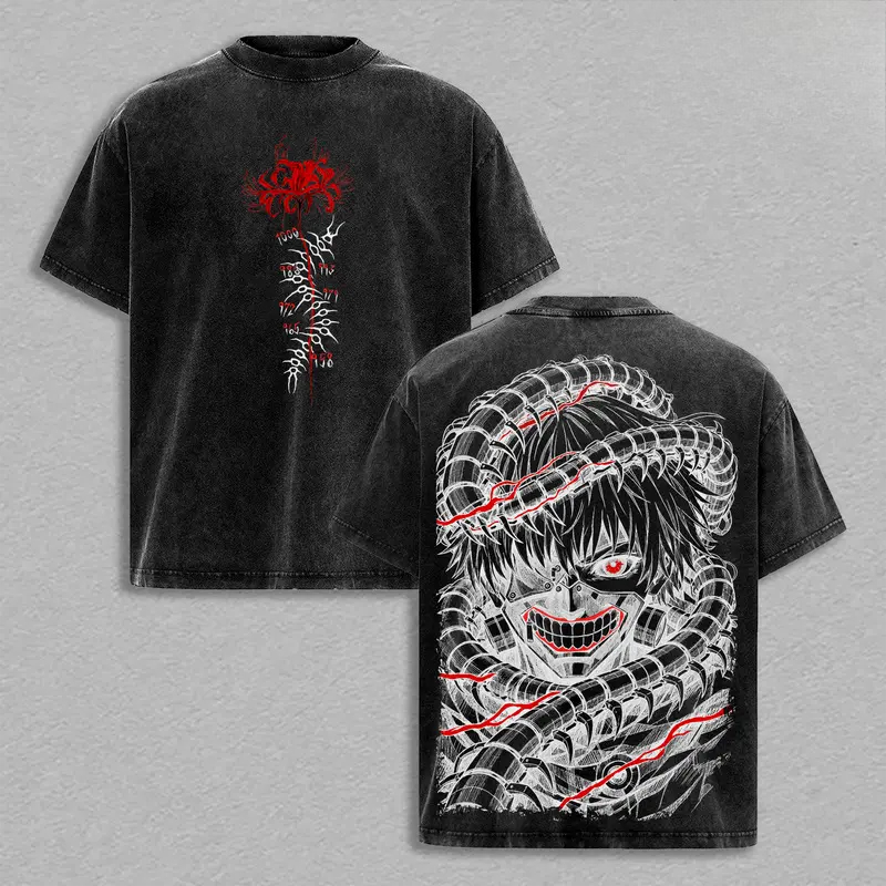 Manga Kaneki Ken Retro T Shirt - Vintage Fashion In Tokyo 评论和价格